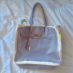 Auth Banana Taipei Hermes Birkin Tote - Lavender